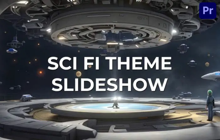 Sci-Fi Theme Innovative 3D Slideshow